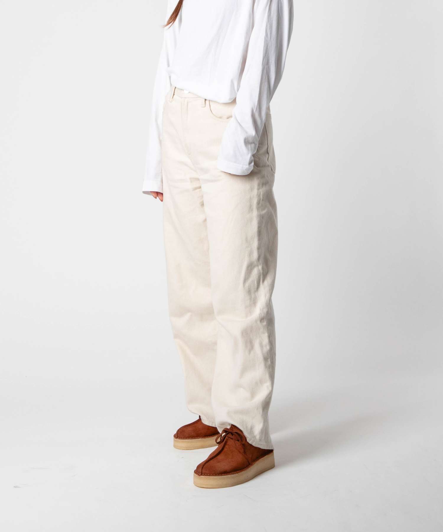 クラークス Clarks 26174019 靴子 Trek Wedge. 女士 旅行楔形 厚底 鞋帶 圓頭 麂皮