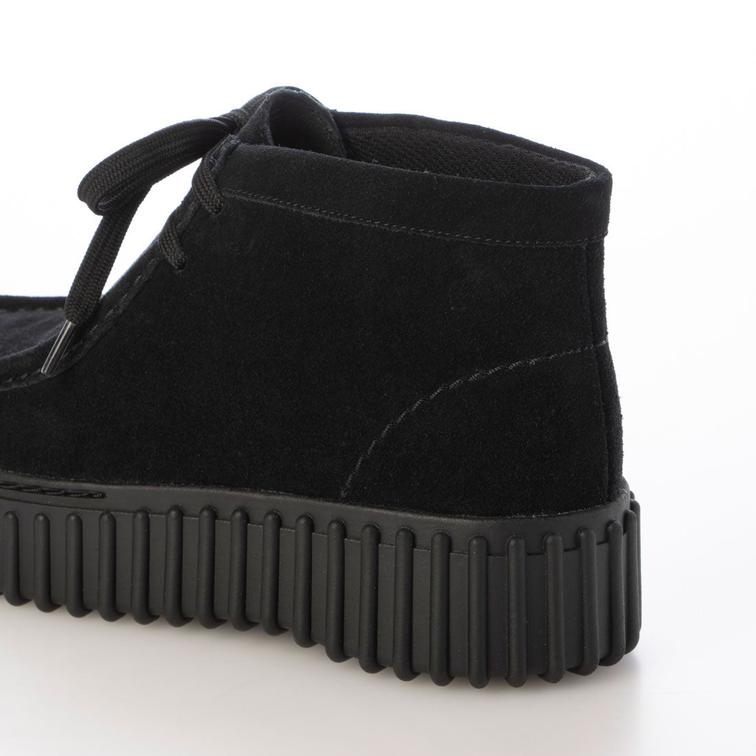 クラークス Clarks Torhill Moss (Black Suede) Black Suede