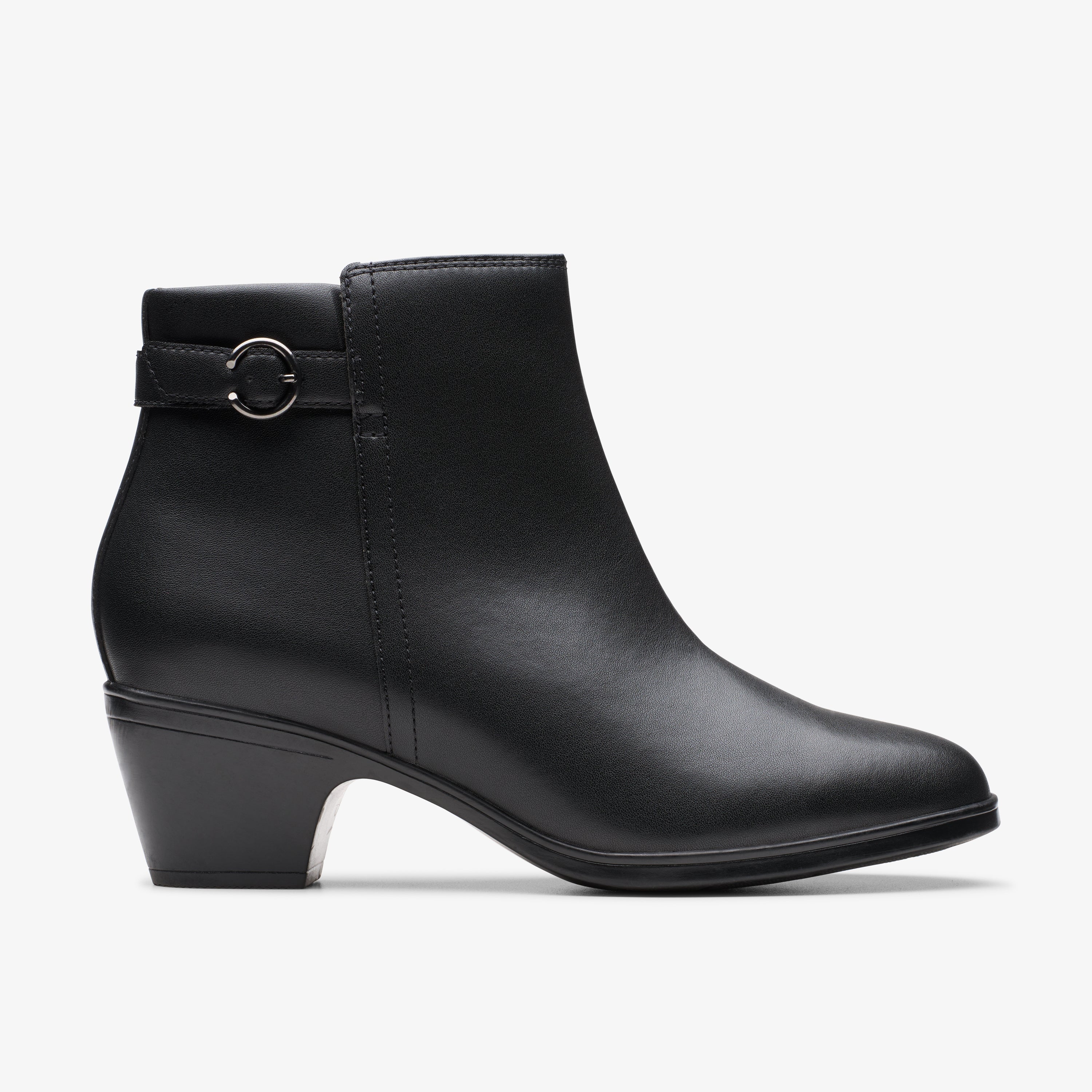 クラークス Clarks Emily2 Belle / エミリー2ベル (ブラックレザー) ブラックレザー