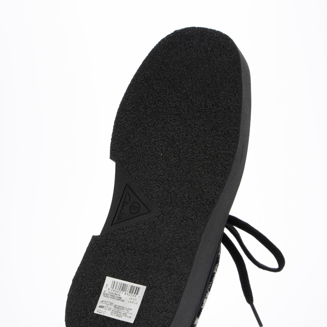 クラークス Clarks Torview W / レディーストービュー (ブラックツイードコンビ) ブラックツイードコンビ