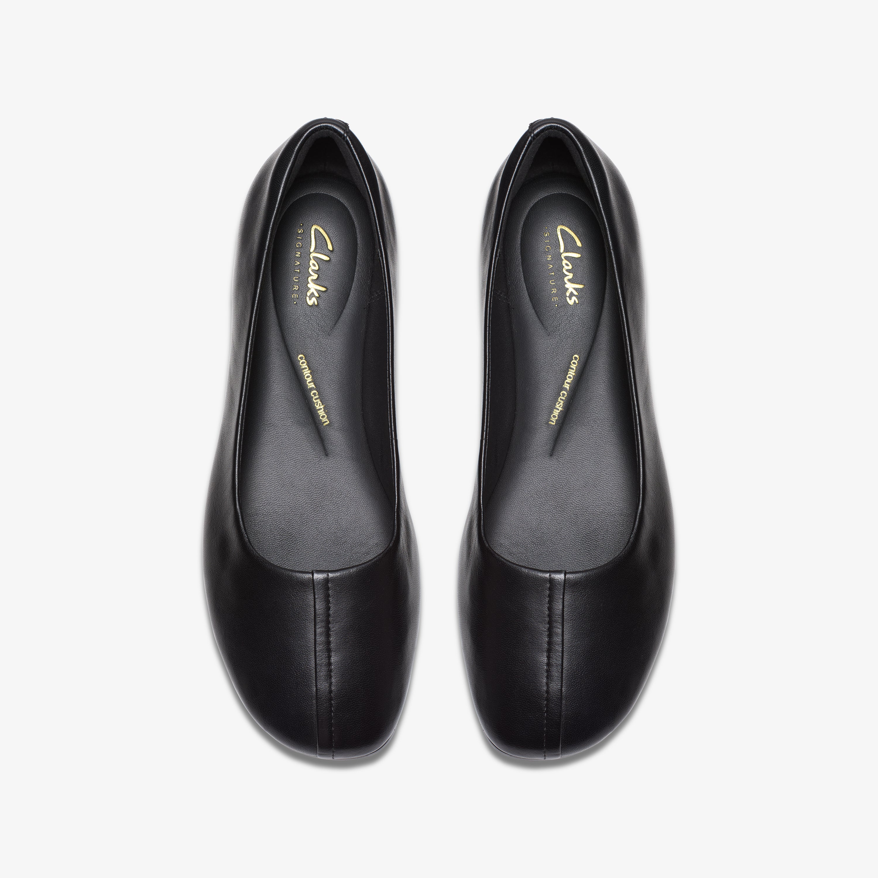 クラークス Clarks Livia Lily / リビアリリー (ブラックレザー) ブラックレザー