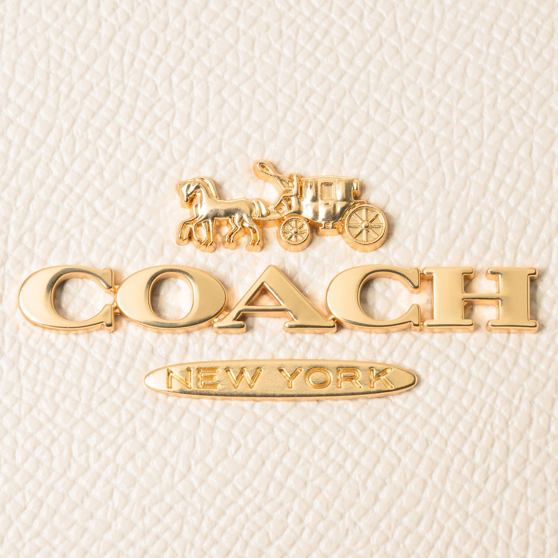 COACH COACH Tote Bag Crossgrain Gallery Tote CV402 IMCHK CHALK