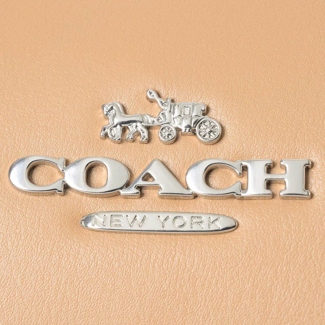 COACH COACH Handbag Signature Canvas Rowan Satchel CW376 SVPWH SAND/TAUPE