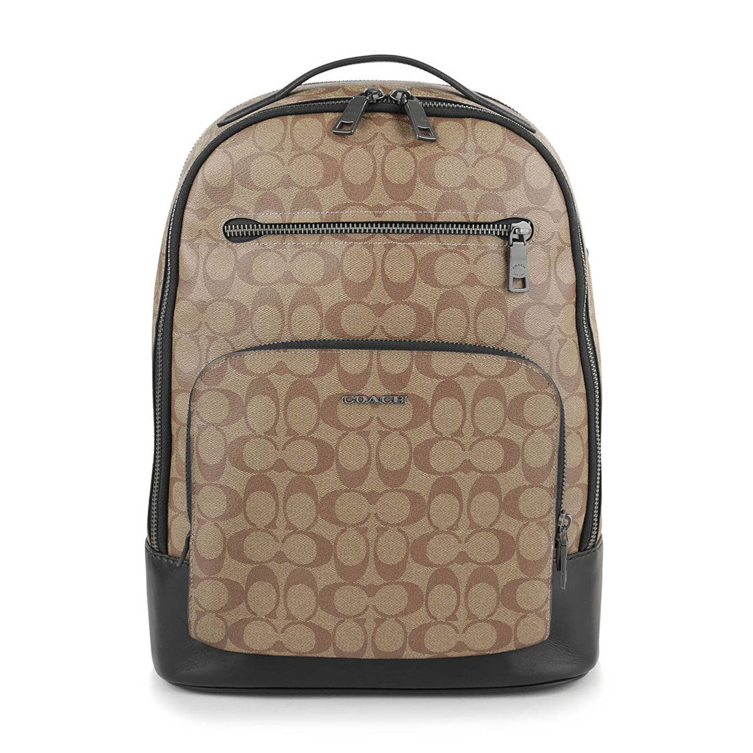 COACH COACH Backpack Signature Ethan Backpack CL962 QBKHA KHAKI/BLACK