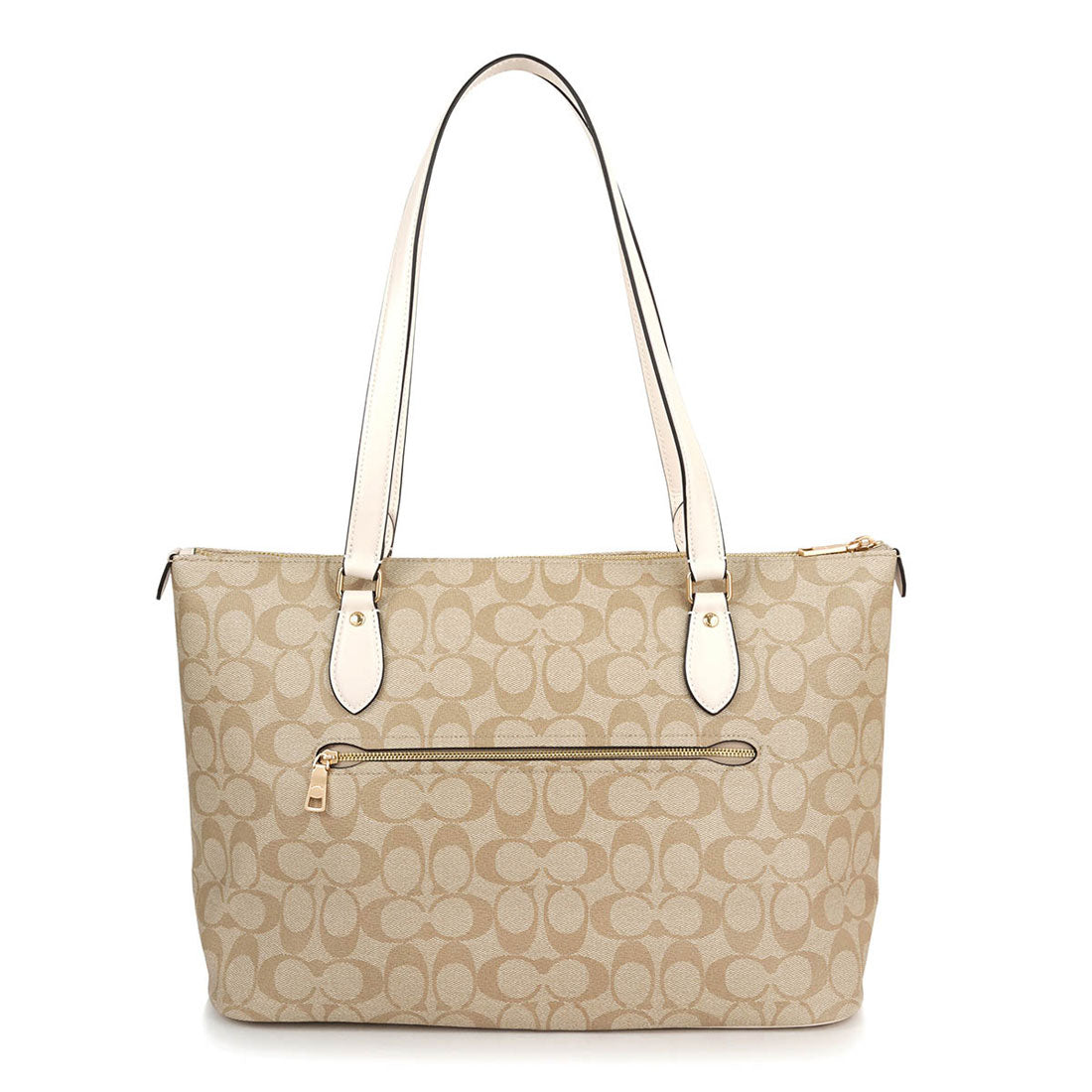 コーチ COACH トートバッグ シグネチャー ギャラリートート CS187 IMDQC LIGHT KHAKI/CHALK
