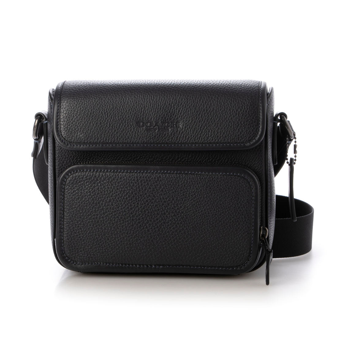 コーチ COACH ショルダーバッグ CY800 サリバン フラップ クロスボディ メンズ (ネイビー) ネイビー