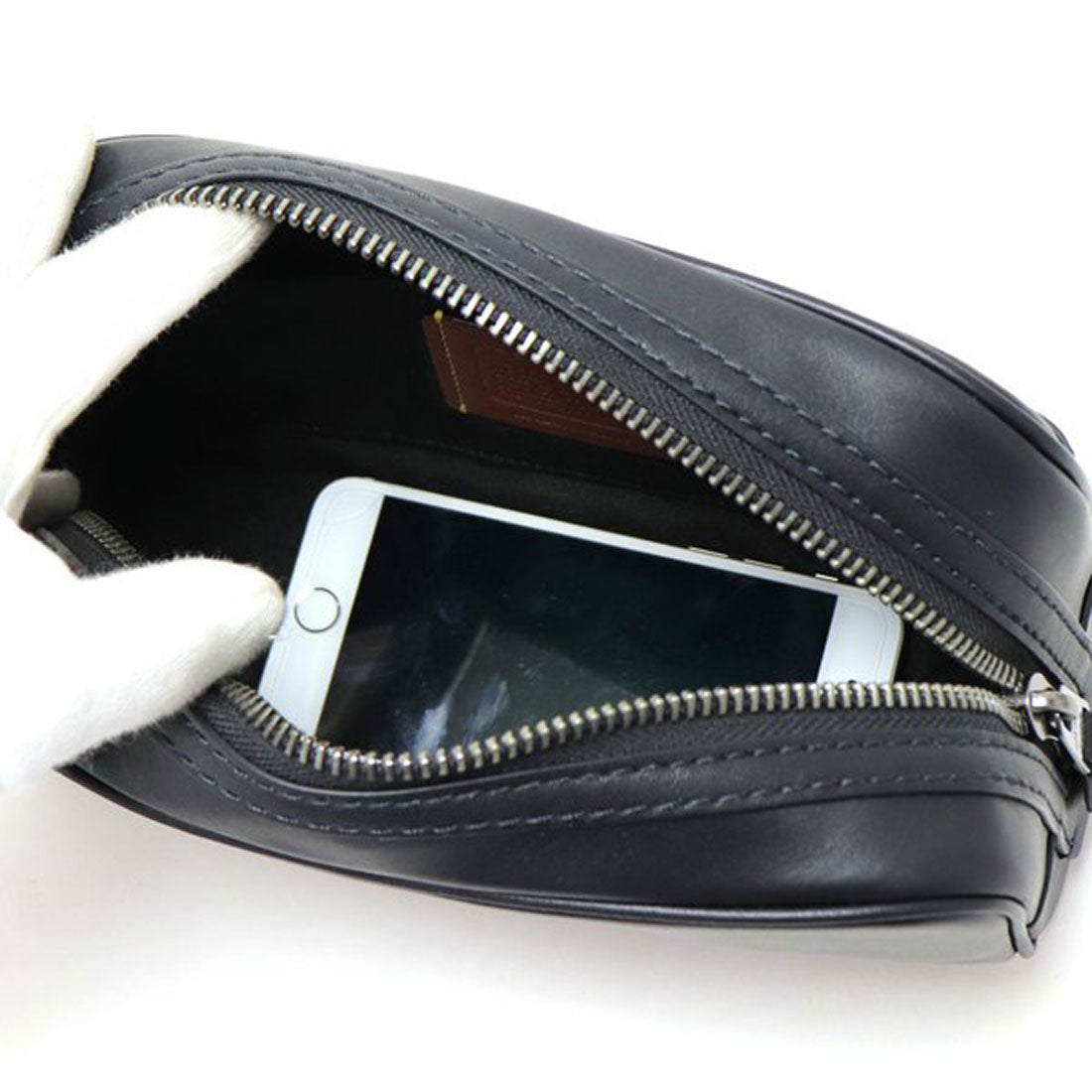 コーチ COACH コーチ ハンドバッグ セカンドバッグ メンズ レディース COACH CAT30 QB/BK (QB/BK) QB/BK