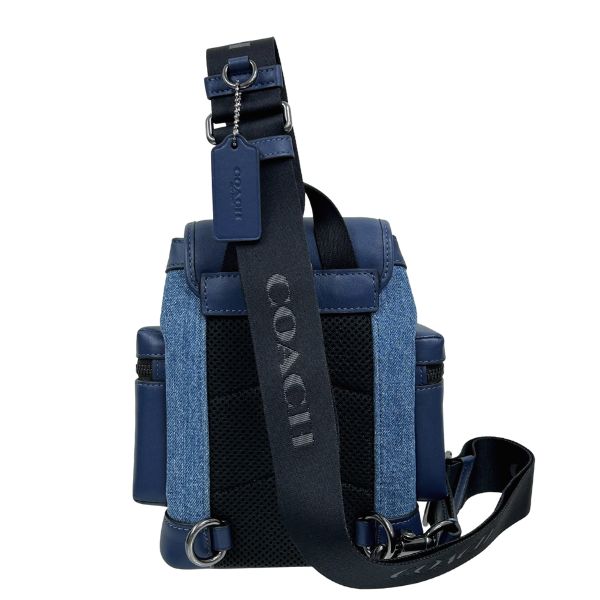 コーチ COACH CBF65 QBXR90717 (デニム×ディープブルー) デニム×ディープブルー