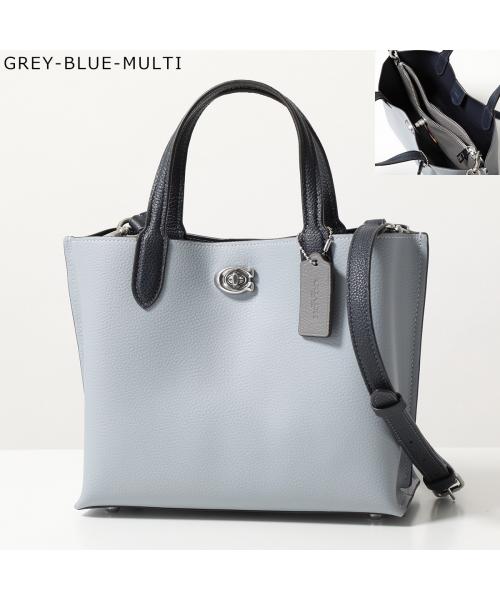 コーチ COACH COACH ハンドバッグ ウィロウ トート 24 C8561 WILLOW レザー (B4CAH/ChalkMultiアイボリー) B4CAH/ChalkMultiアイボリー