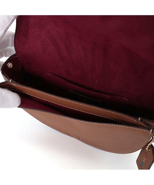 コーチ COACH COACH コーチ アウトレット ショルダーバッグ C4098 IMMU4 (LIGHT SADDLE MULTI) LIGHT SADDLE MULTI