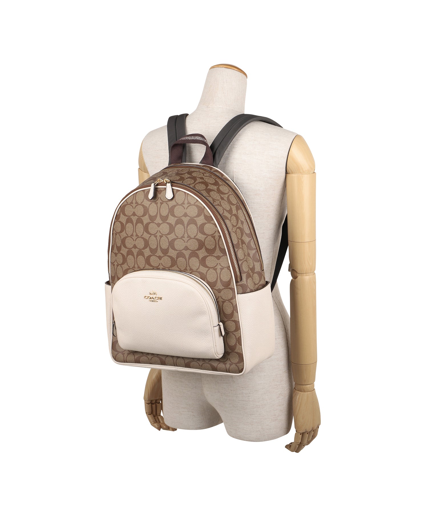 コーチ COACH COACH コーチ アウトレット リュックサック 6495 IMDJ8 (カーキ/チョーク) カーキ/チョーク