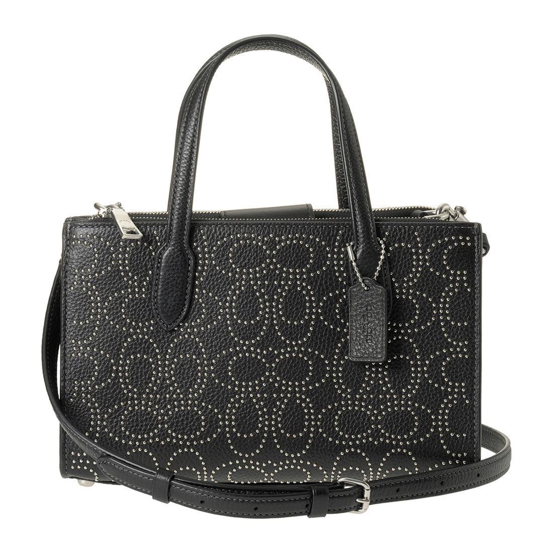 COACH COACH Shoulder Bag Signature Rivet Nina Small Tote Bag CX266 SVB