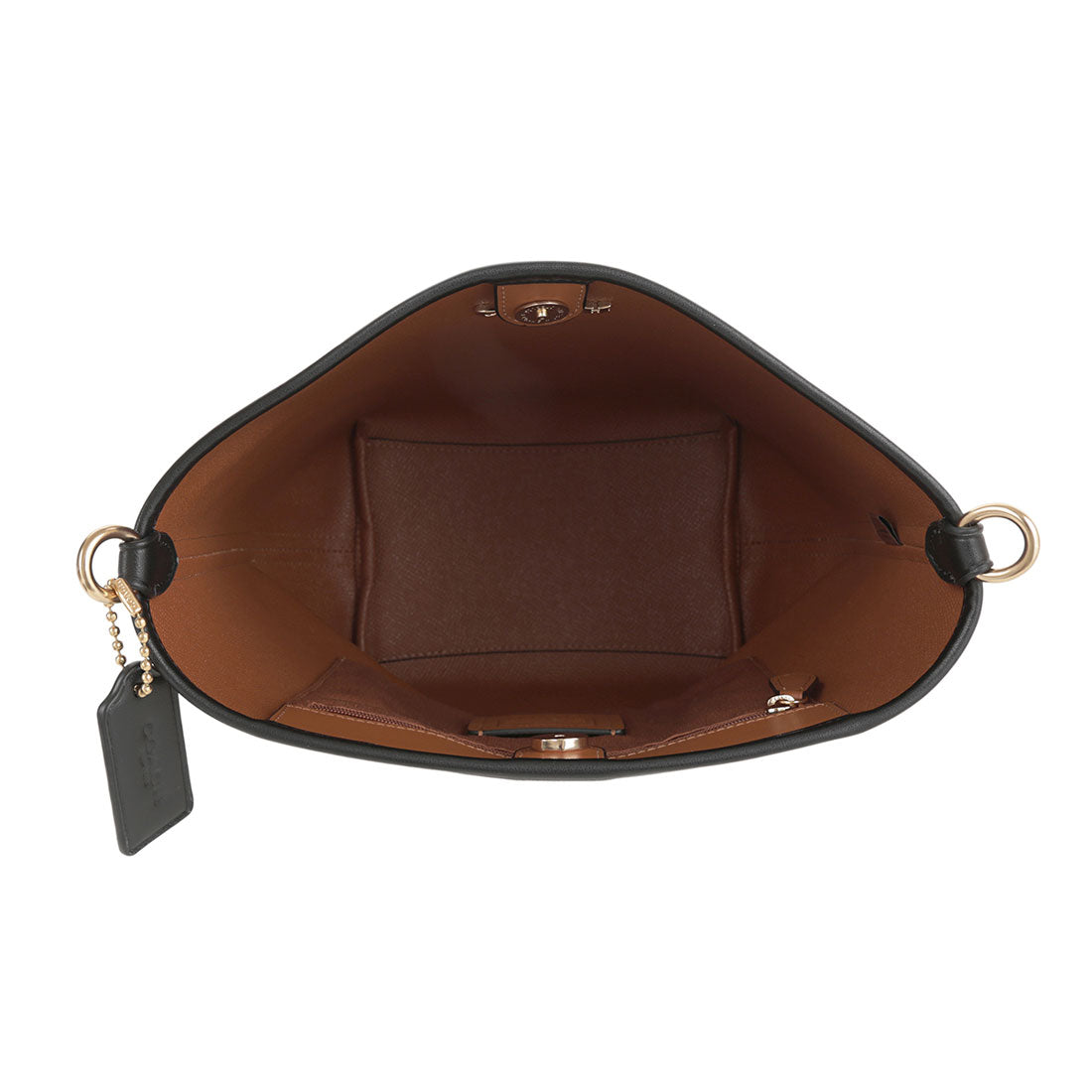 COACH COACH 手提包 簽名 CITY BUCKET BAG CT800 IMQRX TAN/BLACK