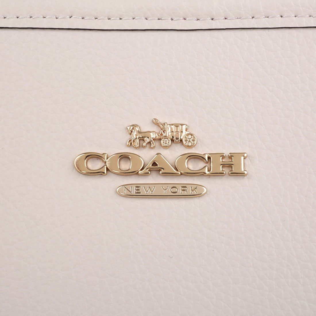 COACH COACH 手提包 鵝卵石皮 CITY BUCKET BAG CT801 IMCHK CHALK