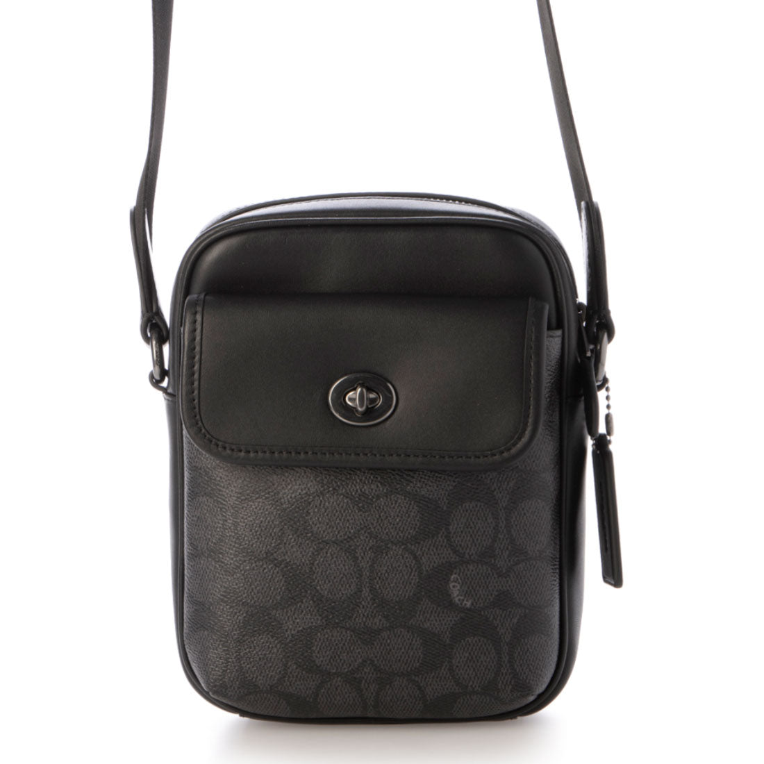 バッグ COACH leather one shoulder bag black OLD COACH ONE SHOLDER LEATHER BAG （オールド コーチ ワン