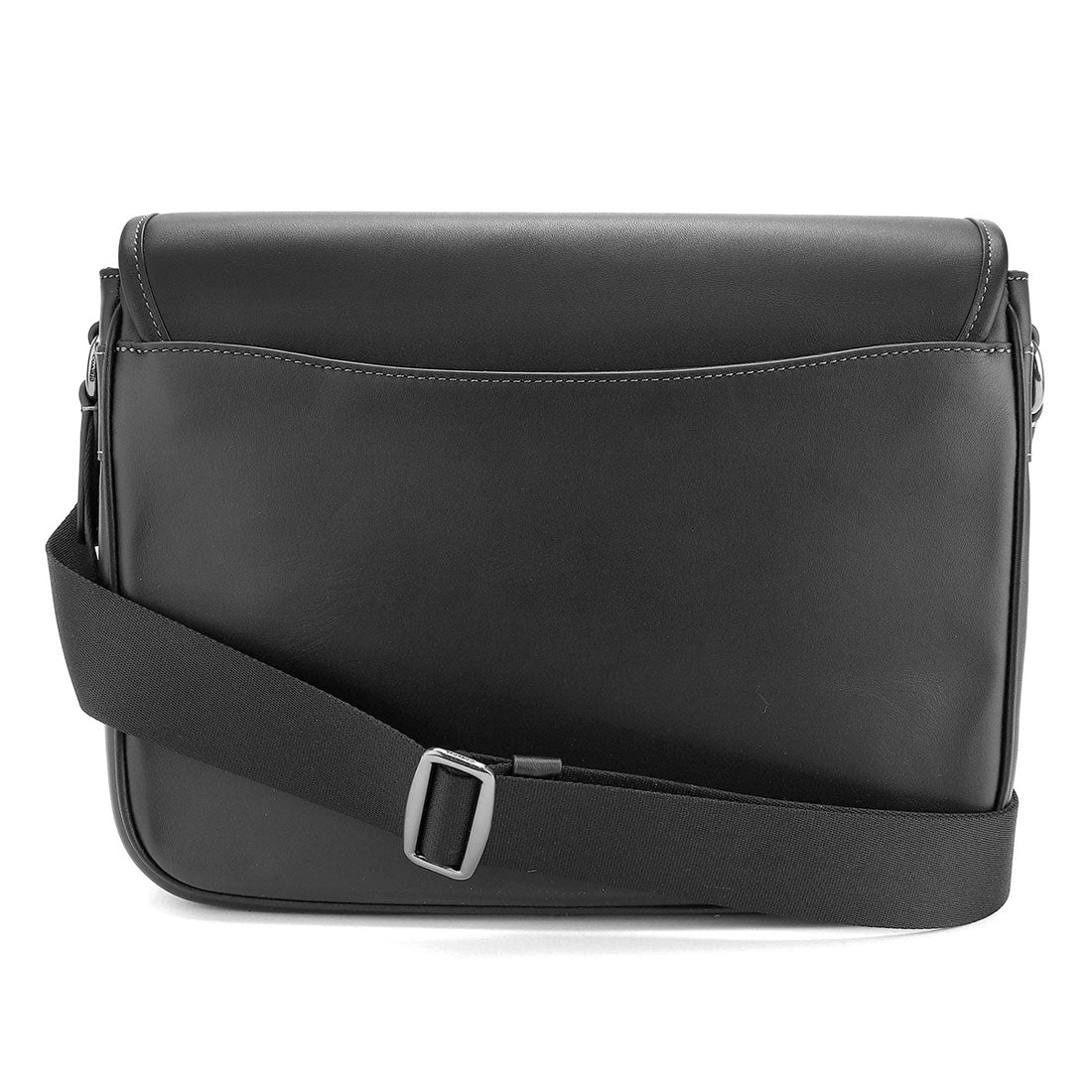 コーチ COACH ショルダーバッグ スムース カーフ レザー メッセンジャー バッグ CU110 QBBK BLACK (ブラック) ブラック