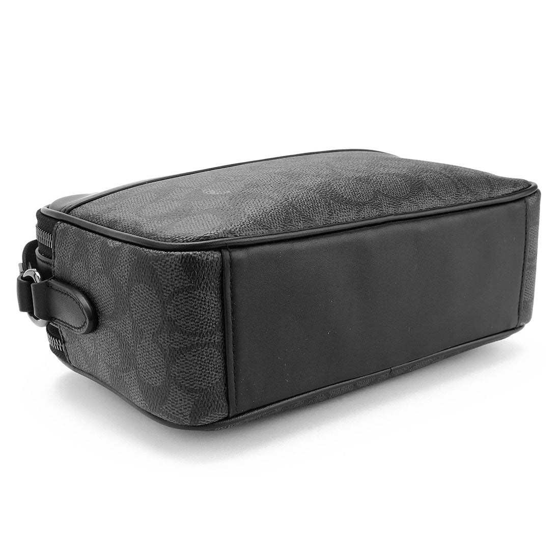 コーチ COACH ショルダーバッグ シグネチャー キャンバス グラハム クロスボディ バッグ CV921 QBMI5 CHARCOAL/BLACK (チャコール/ブラック) チャコール/ブラック