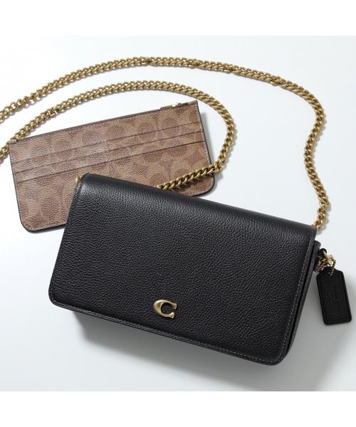コーチ COACH COACH ショルダーバッグ LEATH MILA CB BAG CAO01 （B4/BLACK-ブラック） B4/BLACK-ブラック