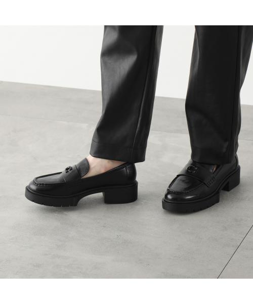 コーチ COACH COACH ローファー LEAH リア CB990 ラグソール (BLACK/ブラック) BLACK/ブラック