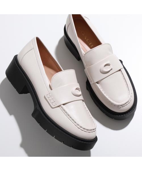 コーチ COACH COACH ローファー LEAH リア CB990 ラグソール (BLACK/ブラック) BLACK/ブラック