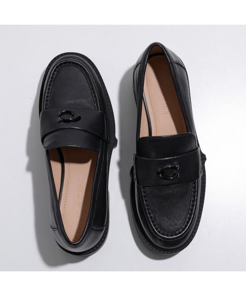 コーチ COACH COACH ローファー LEAH リア CB990 ラグソール (BLACK/ブラック) BLACK/ブラック