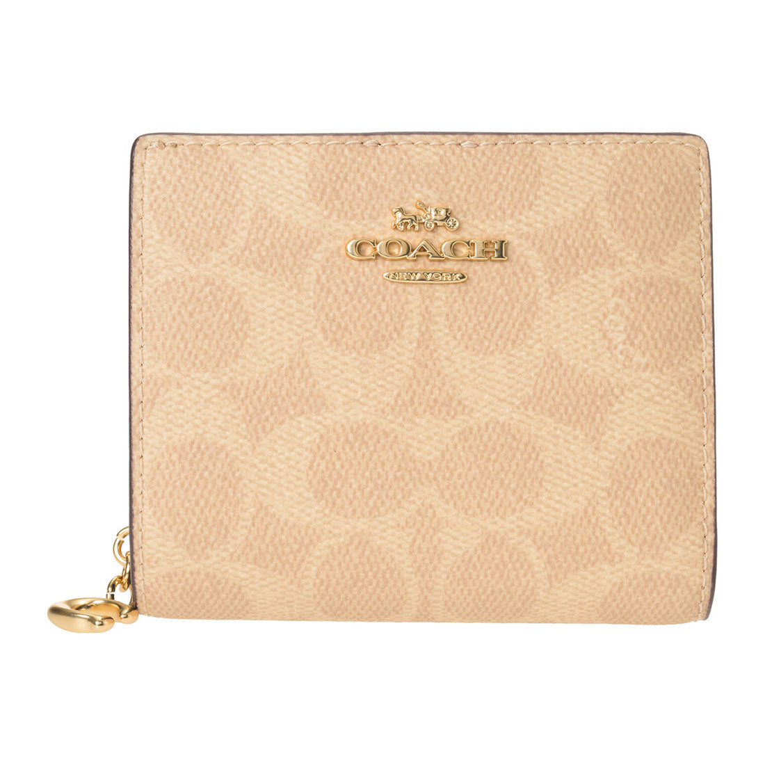 COACH ゴールド (2点) Coach Crossgrain Leather Mini Christie Carryall F57523 Beechwood