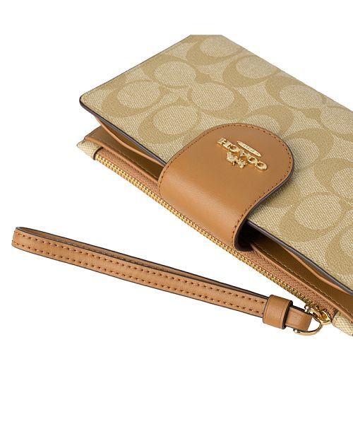 コーチ COACH COACH コーチ アウトレット 長財布 C2874 IMNLJ (ライトカーキ/ライトサドル) ライトカーキ/ライトサドル