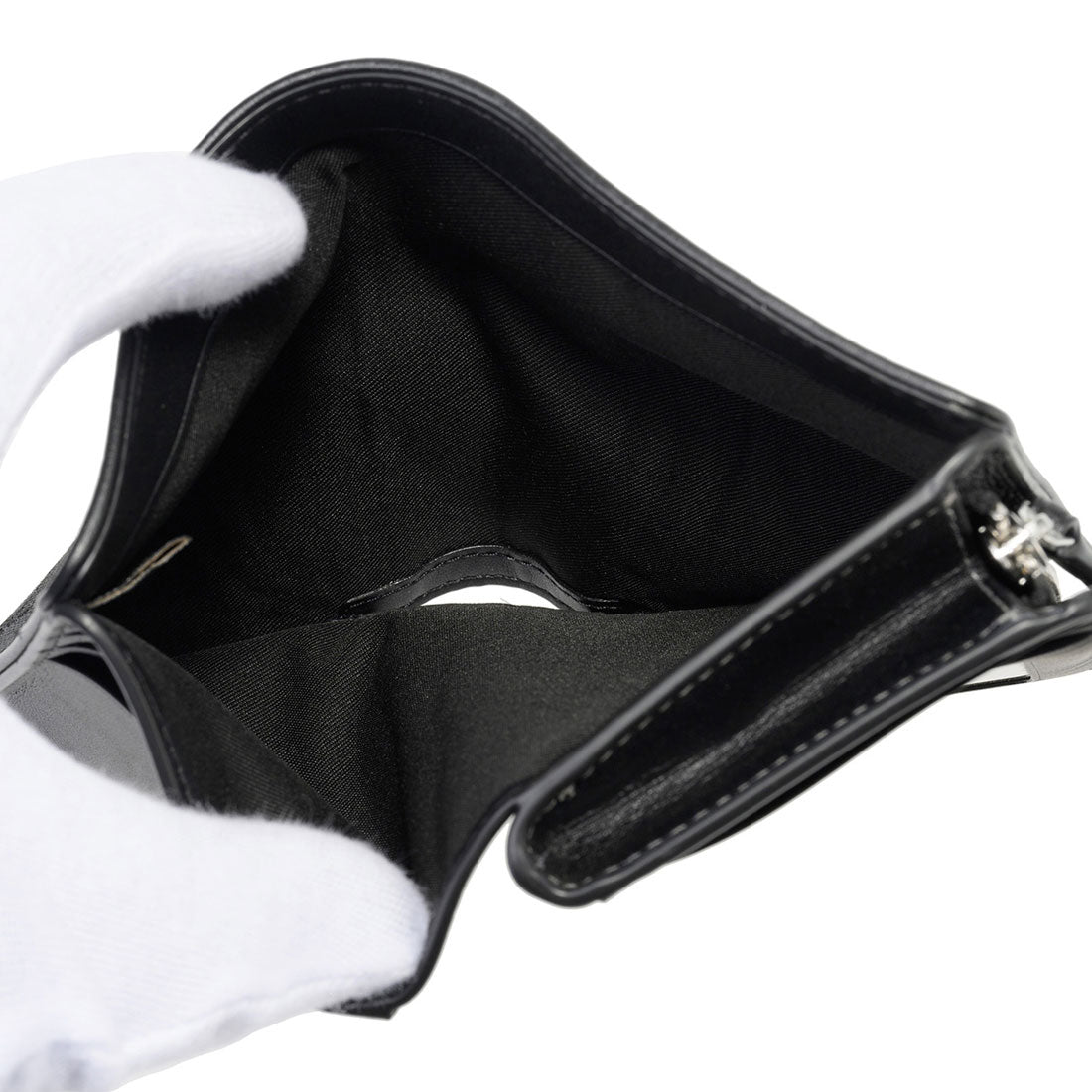 コーチ COACH 2つ折り財布 シグネチャー ジャカード ミディアム コーナー ジップ ウォレット CU402 SBKBK BLACK