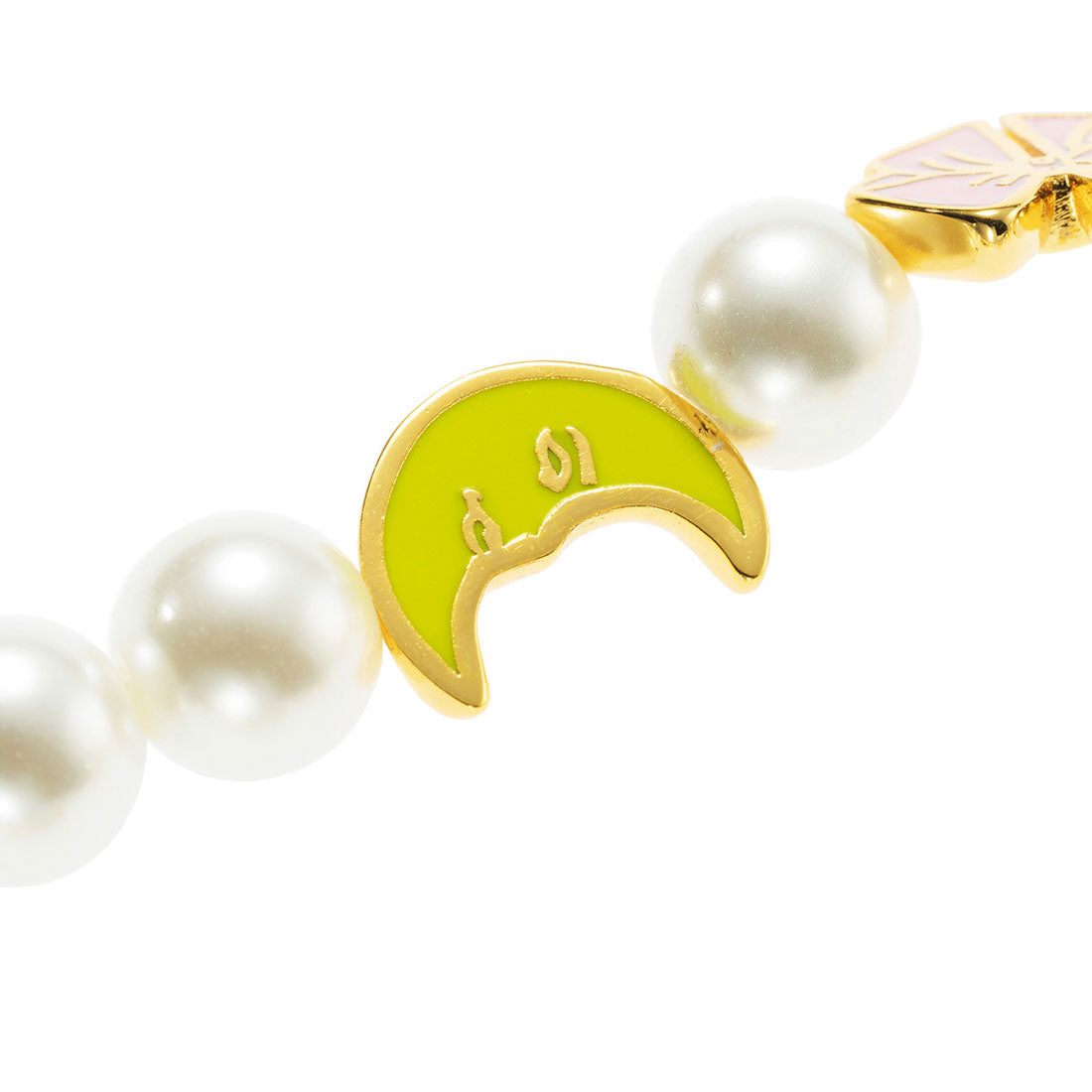 コーチ COACH ブレスレット ハート アンド ムーン PEARL BRACELET CY057 GDMC MULTI