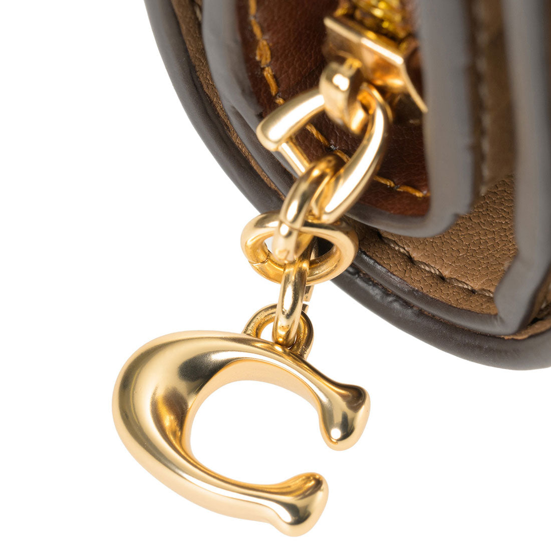 COACH COACH 兩折錢包 簽名 帆布 按扣 錢包 CW789 IMXHE TAN/BROWN