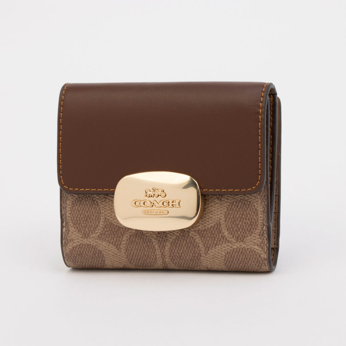 COACH COACH Folded Wallet CW801 Eliza Small Wallet Signature Ladies