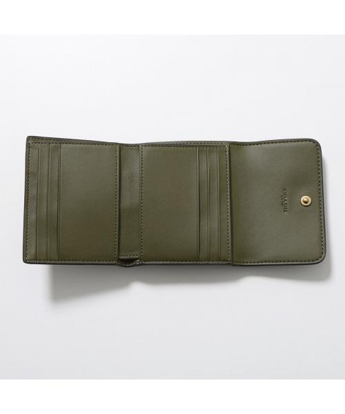 コーチ COACH COACH 二つ折り財布 ミラ CAO13 メタルロゴ (B4/BLACK/ブラック) B4/BLACK/ブラック