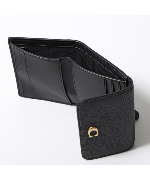 コーチ COACH COACH 二つ折り財布 ミラ CAO13 メタルロゴ (B4/BLACK/ブラック) B4/BLACK/ブラック