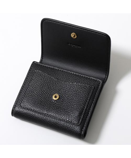 コーチ COACH COACH 二つ折り財布 ミラ CAO13 メタルロゴ (B4/BLACK/ブラック) B4/BLACK/ブラック