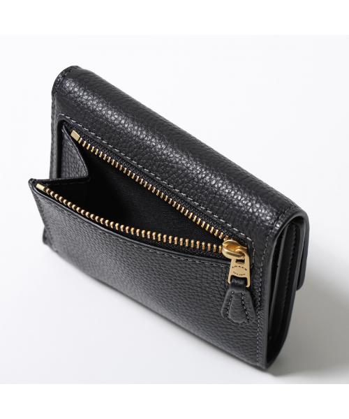 コーチ COACH COACH 二つ折り財布 ミラ CAO13 メタルロゴ (B4/BLACK/ブラック) B4/BLACK/ブラック