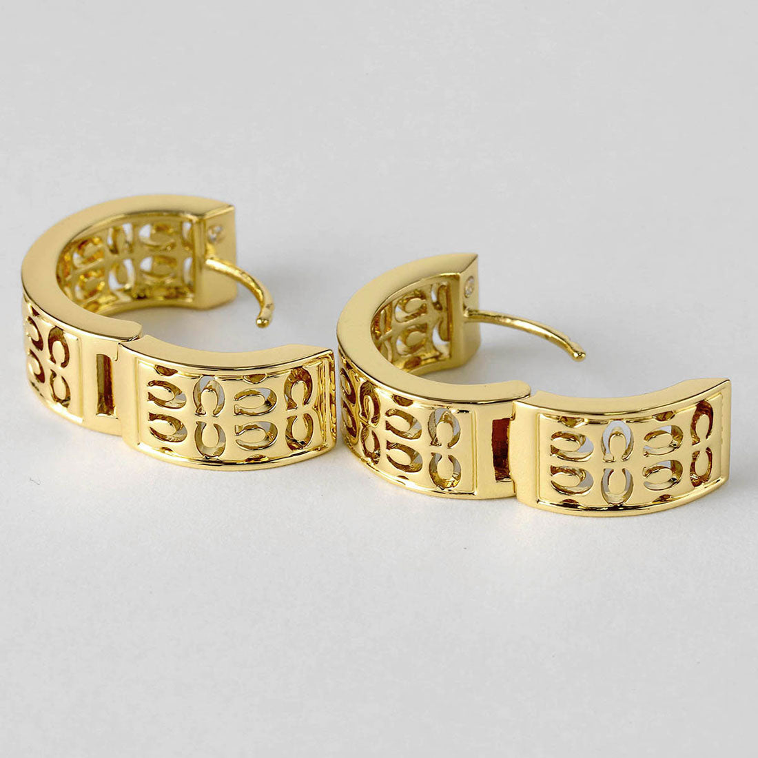 コーチ COACH ピアス シグネチャー ハギー フープピアス 541366 GLD710 (ゴールド) ゴールド