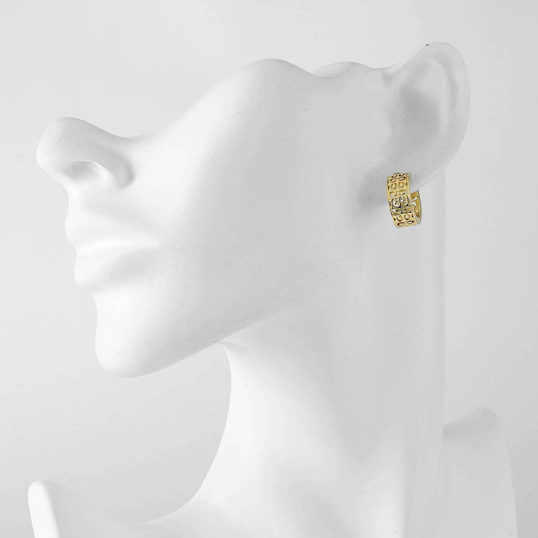 コーチ COACH ピアス シグネチャー ハギー フープピアス 541366 GLD710 (ゴールド) ゴールド