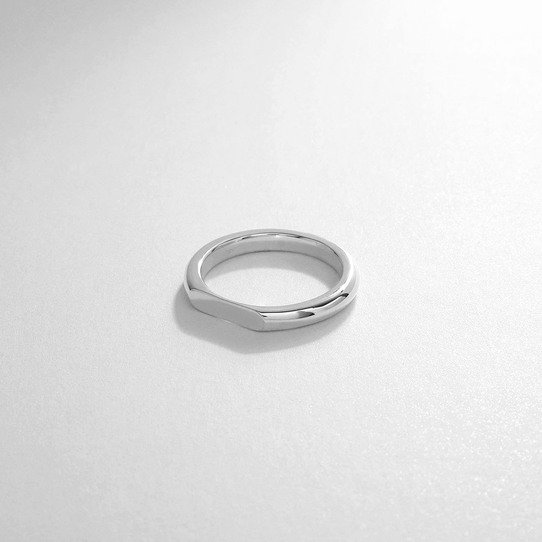 ココシュニック COCOSHNIK シルバー オーバルカットオフ リング(14.16.18号) シルバー(600)