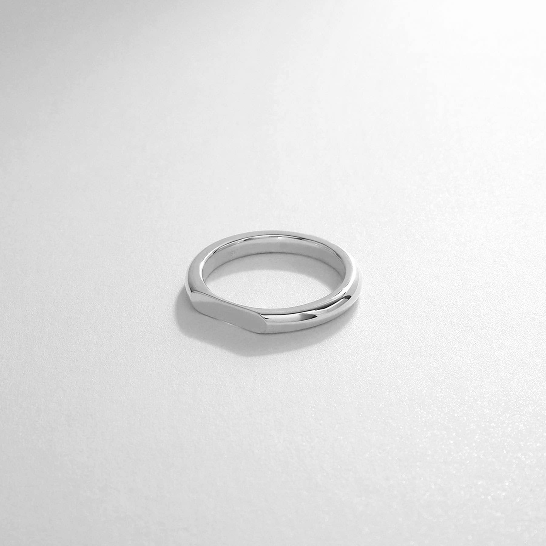 ココシュニック COCOSHNIK シルバー オーバルカットオフ リング(14.16.18号) シルバー(600)