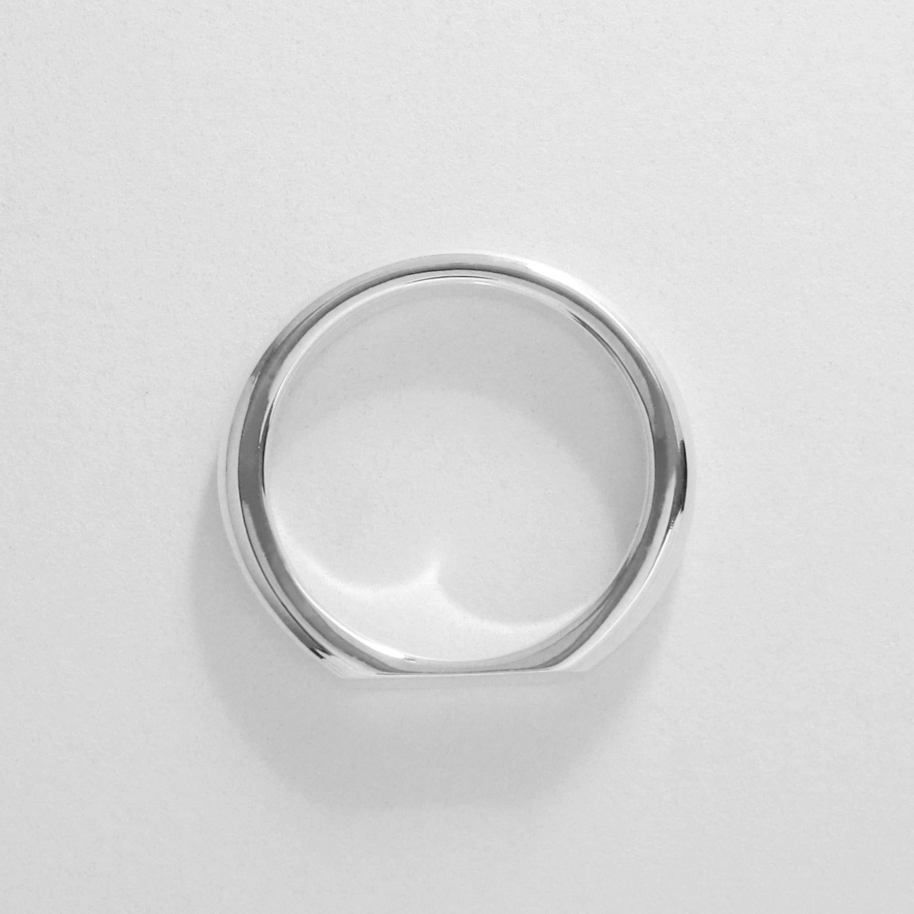 ココシュニック COCOSHNIK シルバー オーバルカットオフ リング(14.16.18号) シルバー(600)