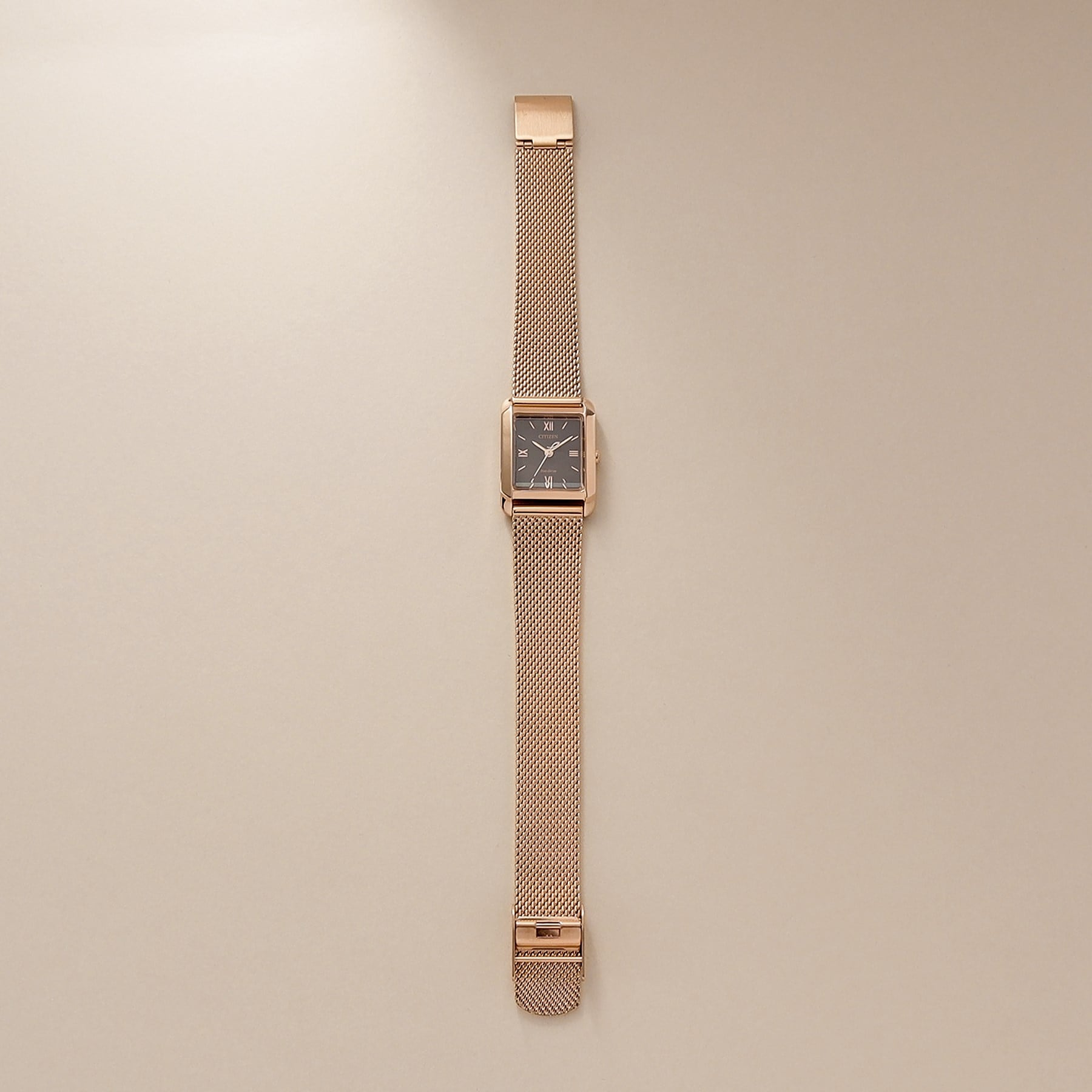 ココシュニック COCOSHNIK RG シチズンL別注モデル スクエア チェンジャブルウォッチ(ブラック) (ローズゴールド(100)) ローズゴールド(100)