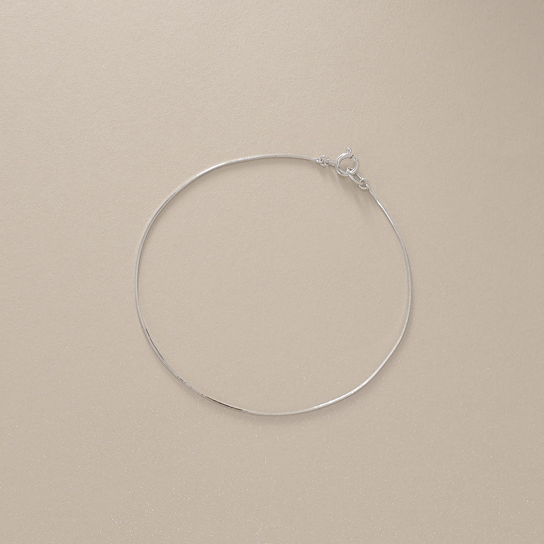 ココシュニック COCOSHNIK コンパクトチェーン ブレスレット(WG) (ホワイトゴールド) ホワイトゴールド(200)