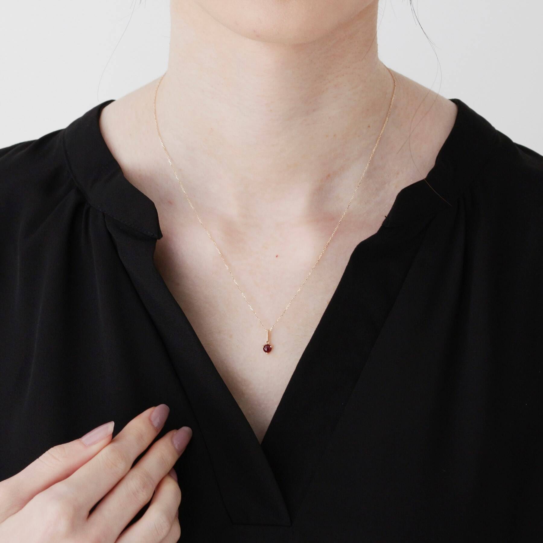 ココシュニック COCOSHNIK 【WEB限定】スピリチュアルストーンネックレス