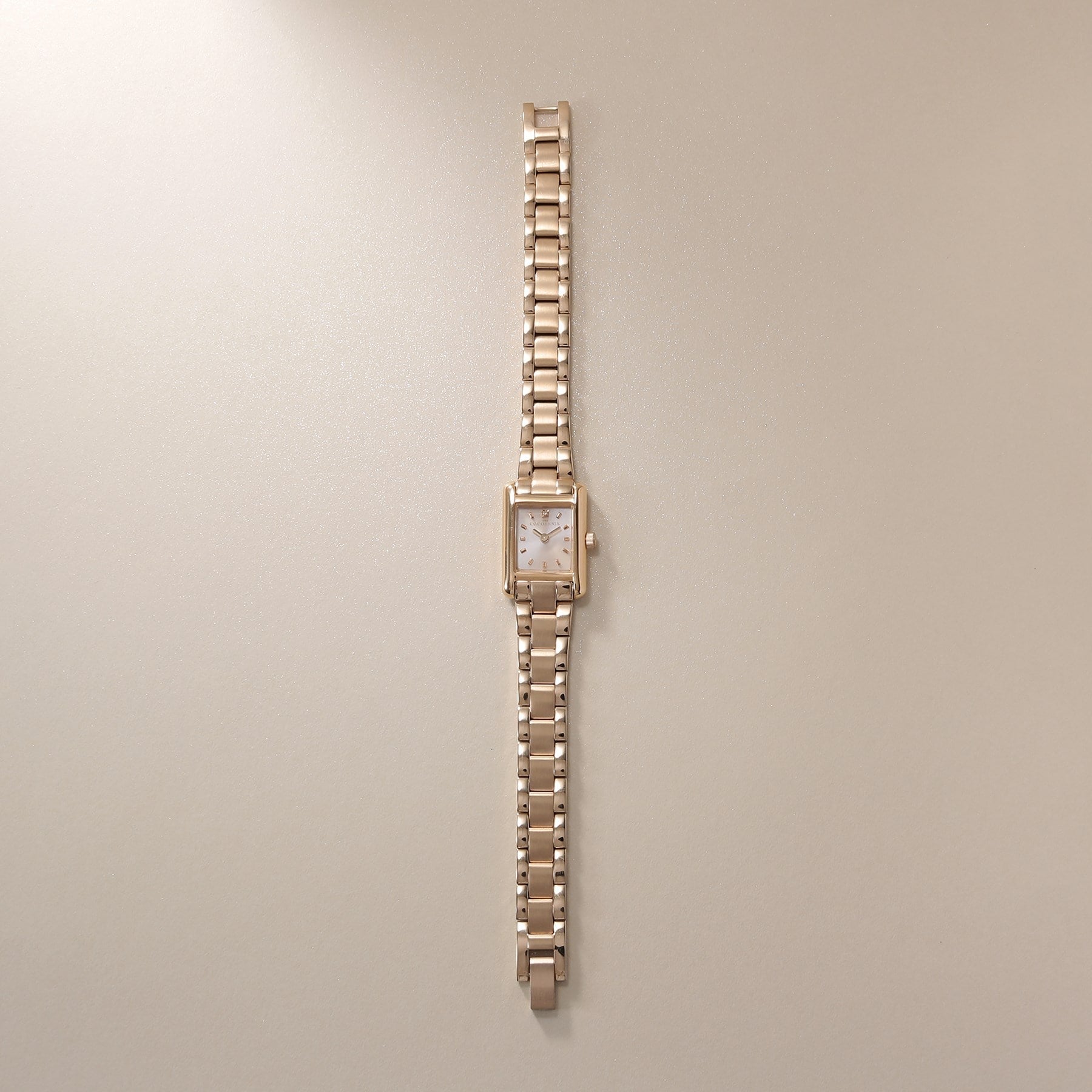 COCOSHNIK RG Square Metal Band Watch