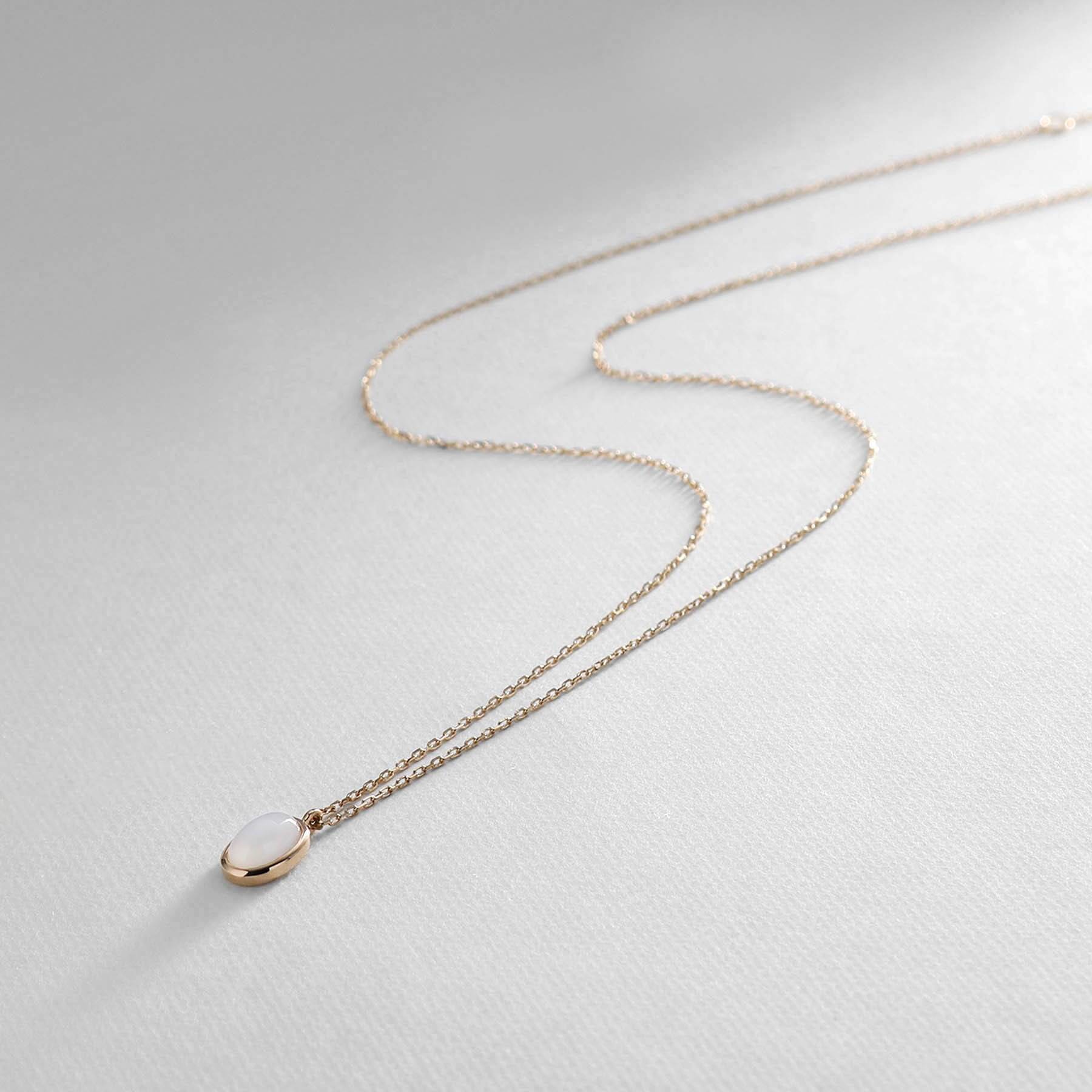 COCOSHNIK COCOSHNIK 【WEB Exclusive】K10 Moonstone Necklace