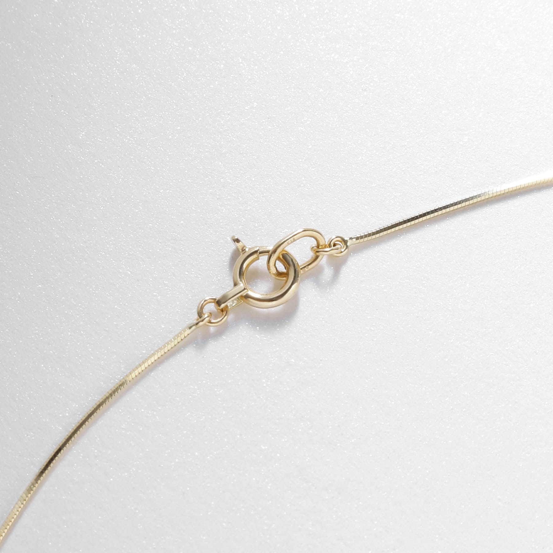 ココシュニック COCOSHNIK K18コンパクトチェーン ネックレス (イエローゴールド(100)) イエローゴールド(100)