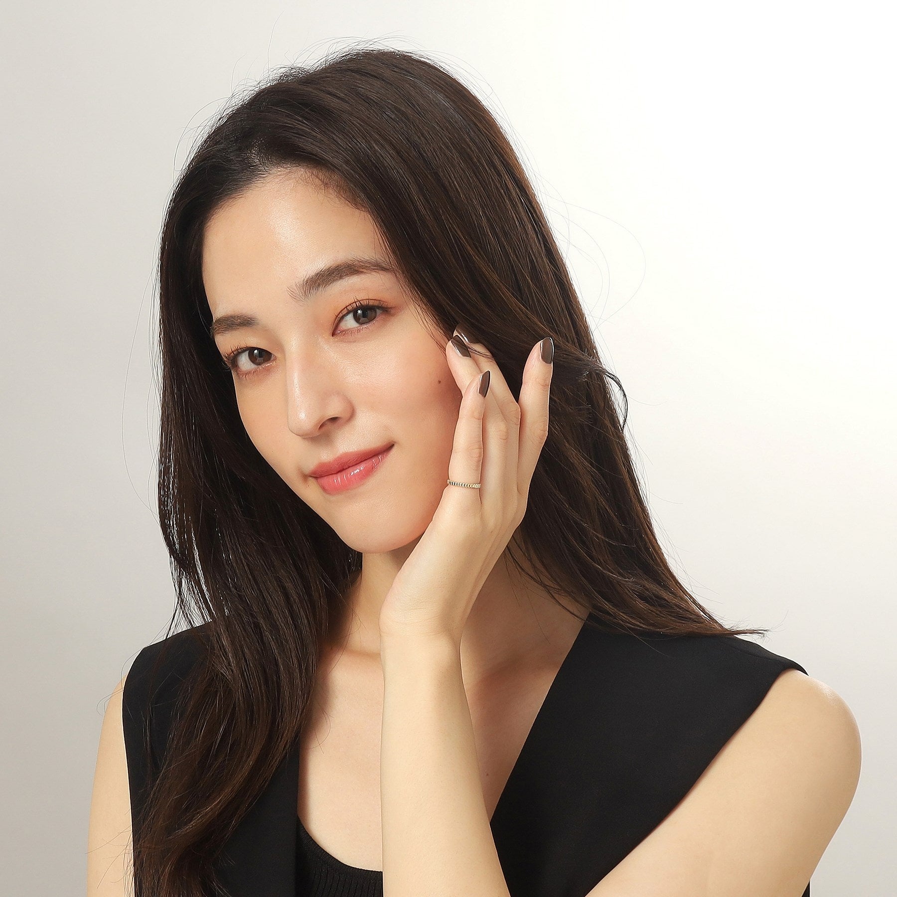 COCOSHNIK COCOSHNIK K10加德倫切割 小指戒指