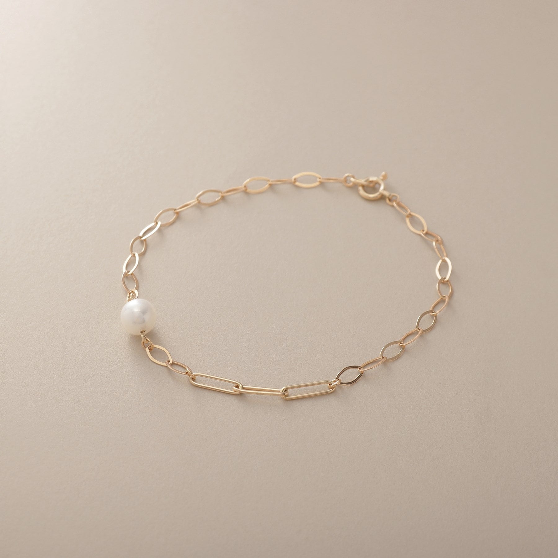 ココシュニック COCOSHNIK K10パール PCチェーン ブレスレット