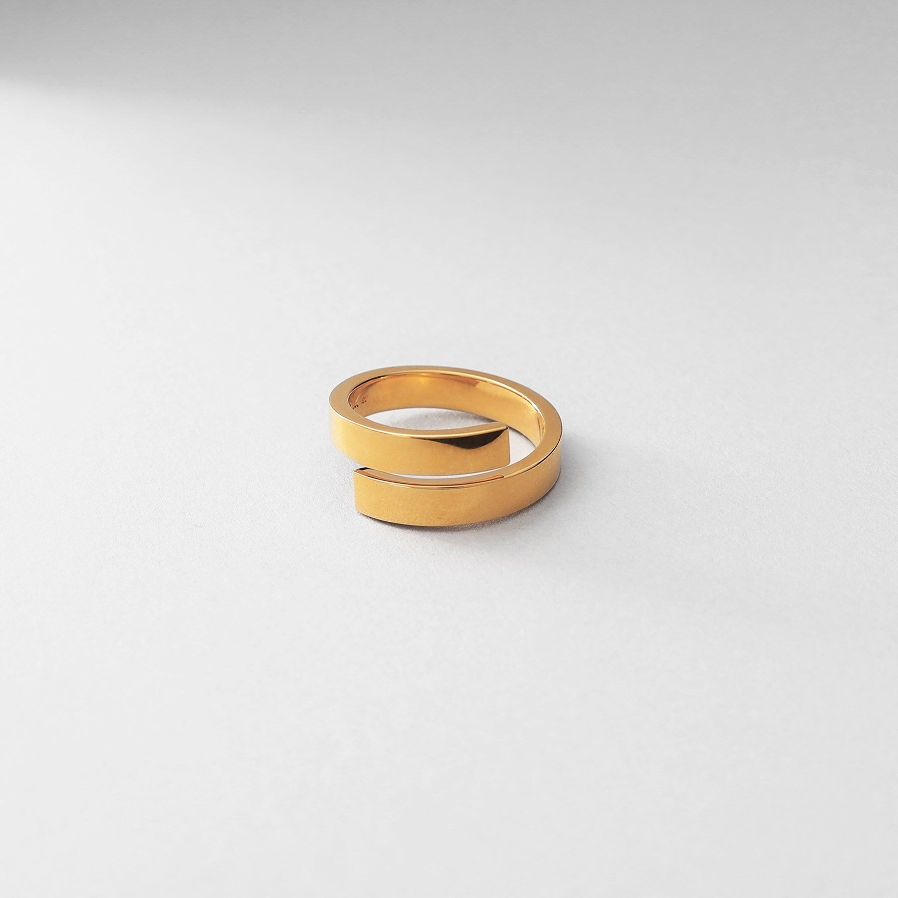 ココシュニック COCOSHNIK ONKITSCH COCOSHNIK ONKITSCH silver Wrap Band Ring GP