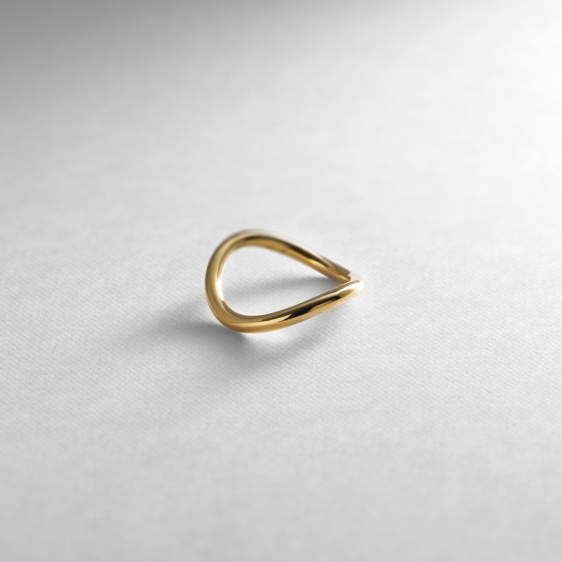 ココシュニック オンキッチュ COCOSHNIK ONKITSCH シルバー ラインリング カーブ GP